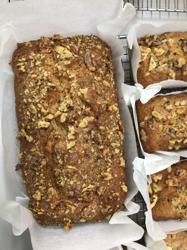 Banana Walnut Zucchini Bread