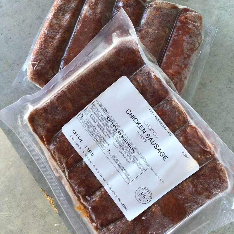 Chicken Chorizo Sausage Links