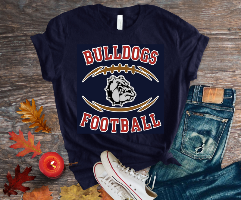 Bulldog w/Football