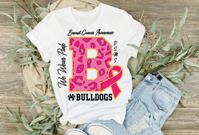 Bulldogs Wear Pink-Breast Cancer Awareness