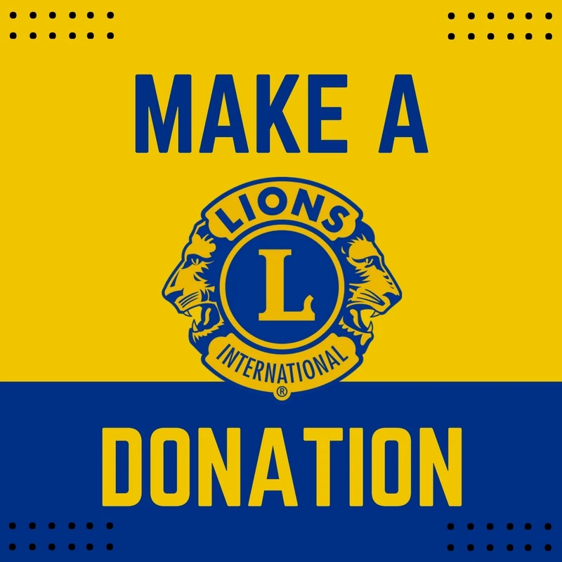 $50 Donation to the Robinson Lions Club