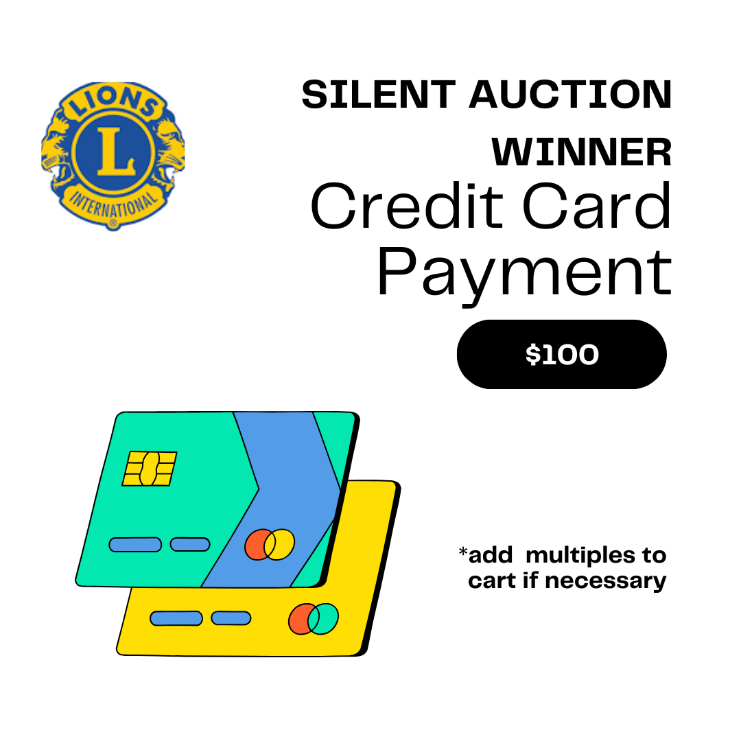 Silent Auction Winner $100 Payment