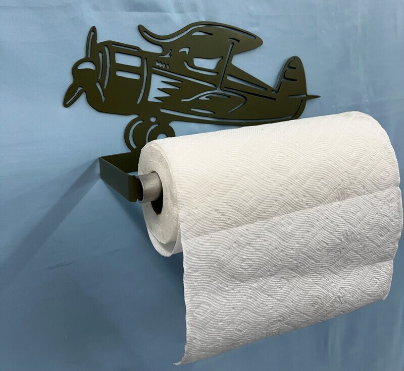 Aircraft Silhouette Paper Towel Holder