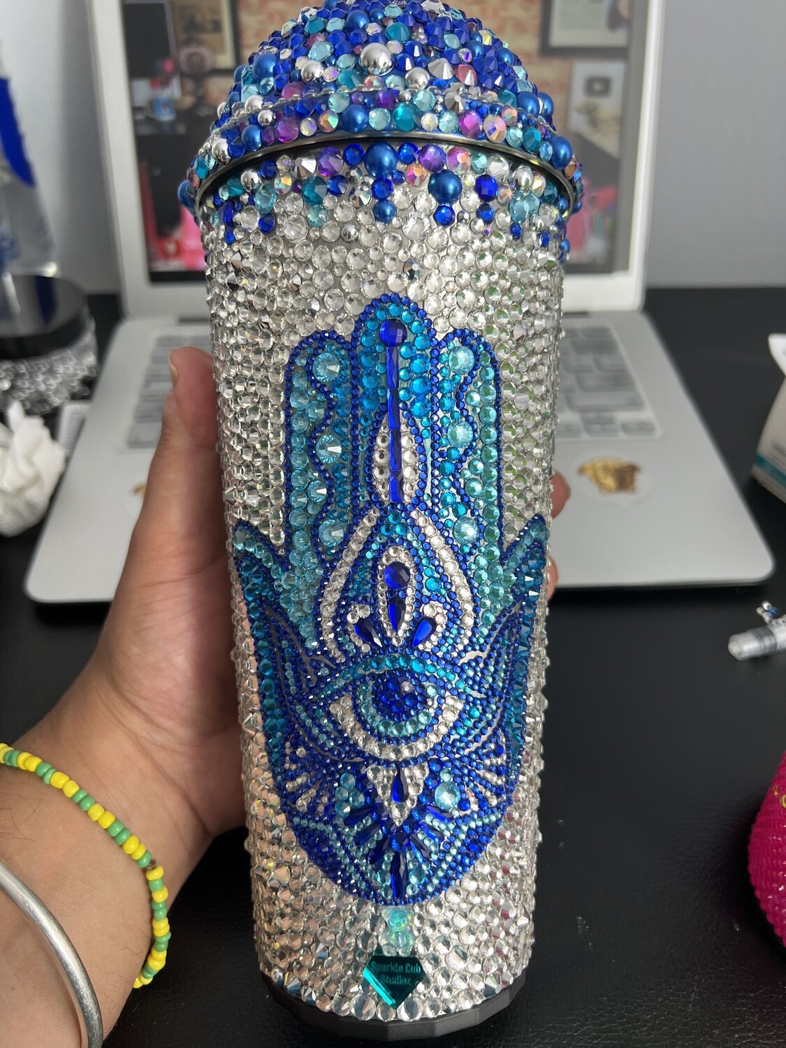 Sparkle Dome Lid Stainless Steel 30oz Tumblerz (Limited Edition)