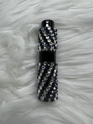 Deep Blue and Crystal Sparkle Swirl Fragrance Dispenser