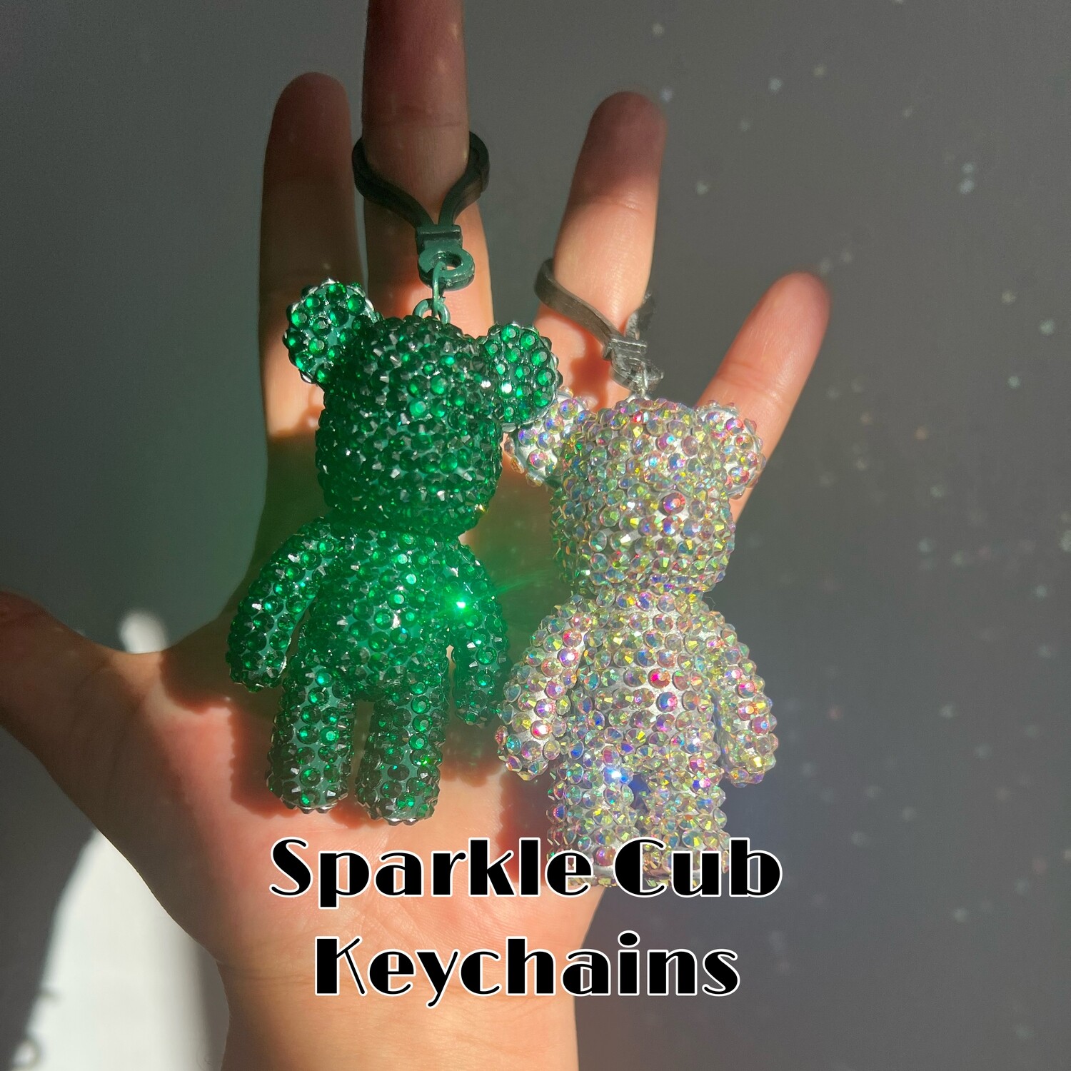 Sparkle Cub Key Chain