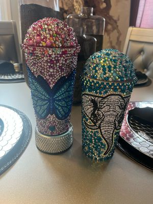 Sparkle Dome Lid Stainless Steel 20 oz Tumblerz (Limited Edition)