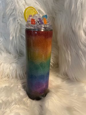 Bear Rainbow Pride 30 Oz Tumbler
