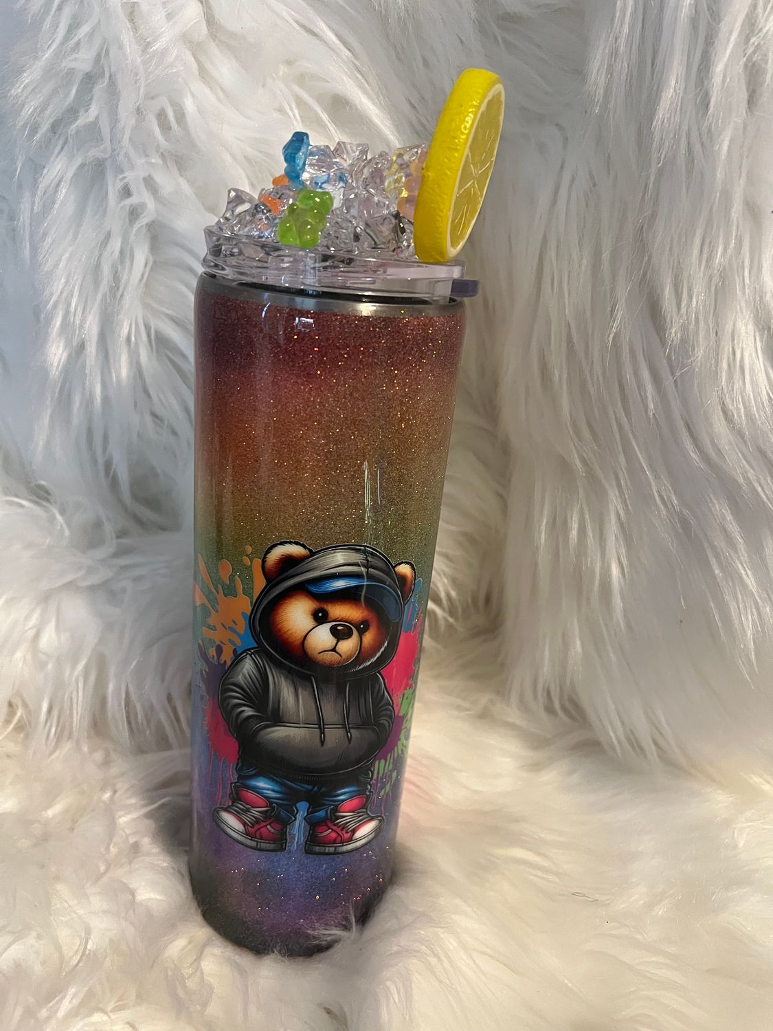 Bear Rainbow Pride 30 Oz Tumbler