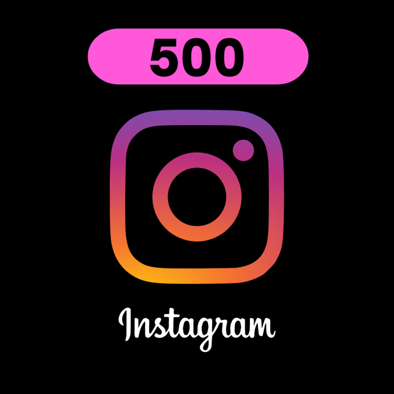 500 seguidores para Instagram