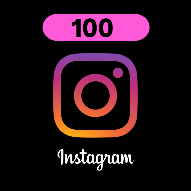 100 seguidores para Instagram