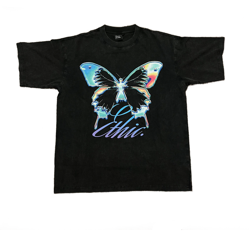 Ethic Oversized Chrome Butterfly