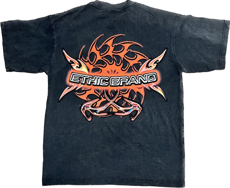 Ethic Red Heavyweight Graphic Tee