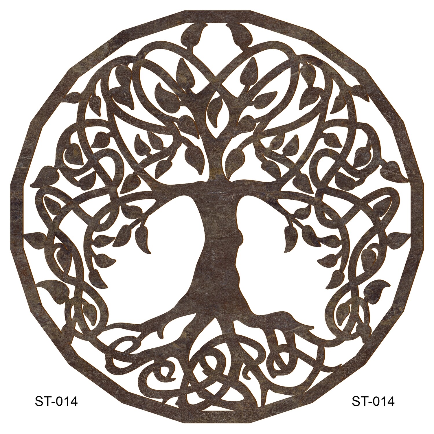 Tree of Life, Rectangular, 39/49 cm, Available in 8 Different Wood Finishes