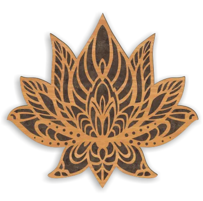 Lotusblume-Holz_Wandbild_in_Holzoptik_Stein_Buche