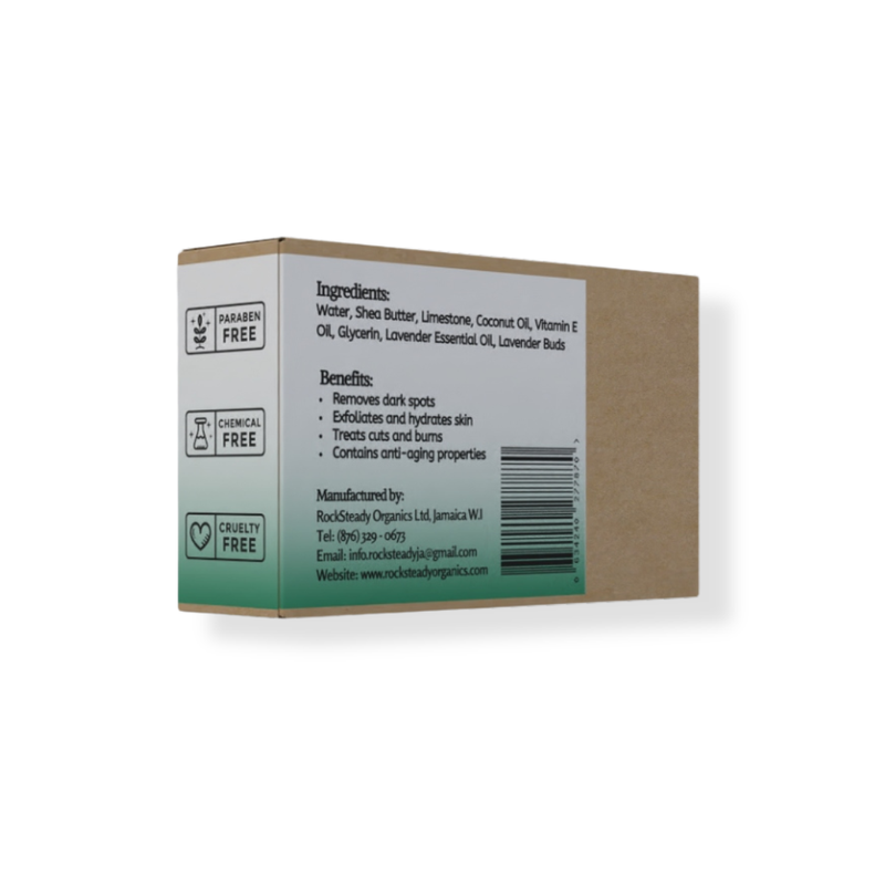 RockSteady Silky Smooth Limestone Soap Bar