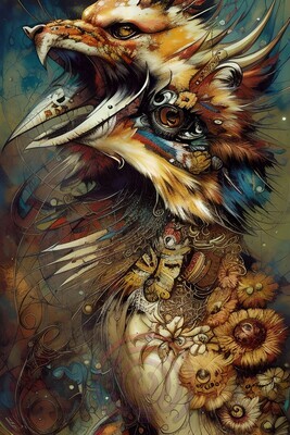 Adler Abstrakt