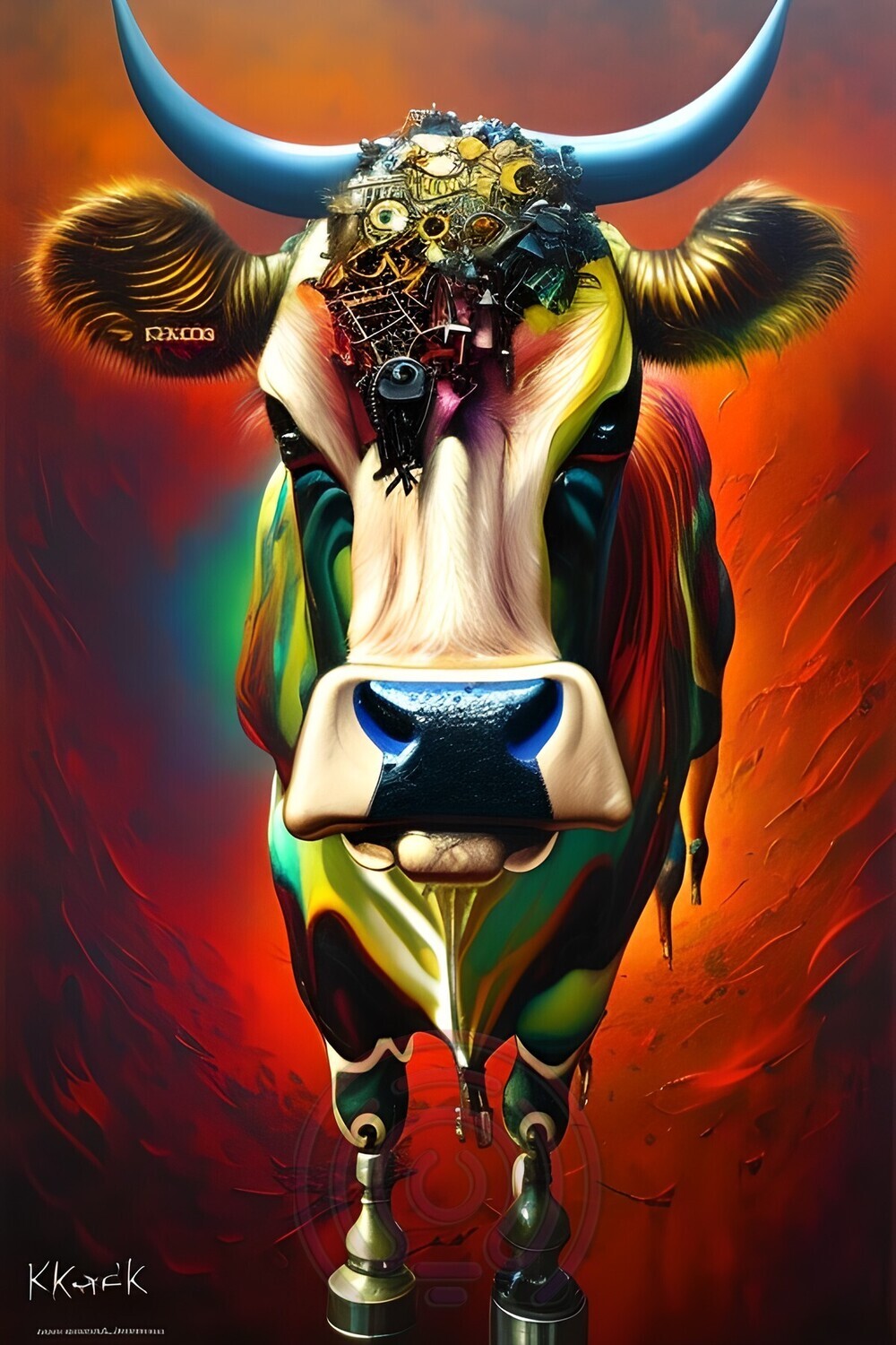 Stier Steampunk 2