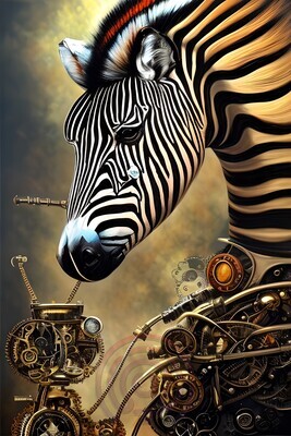 Zebra Steampunk