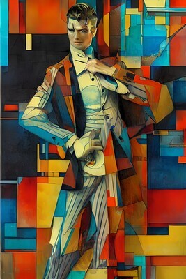 Porträt Ganzfigur Mann 2