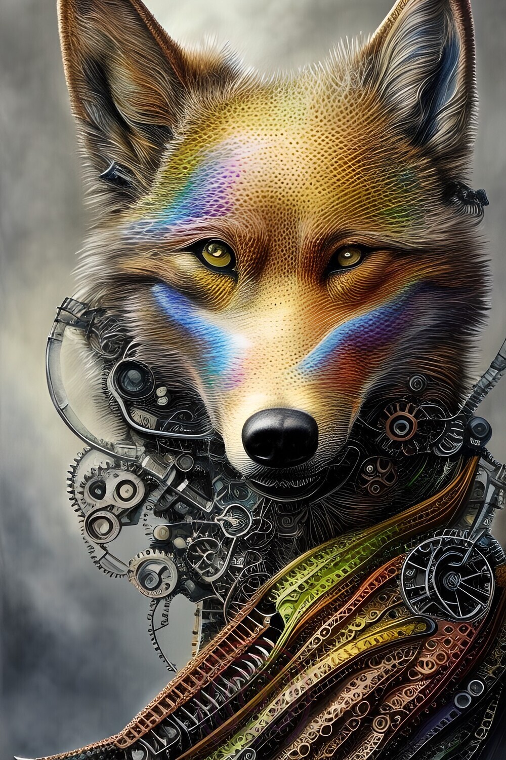 Wolf Steampunk 1