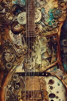 Guitar Steampunk