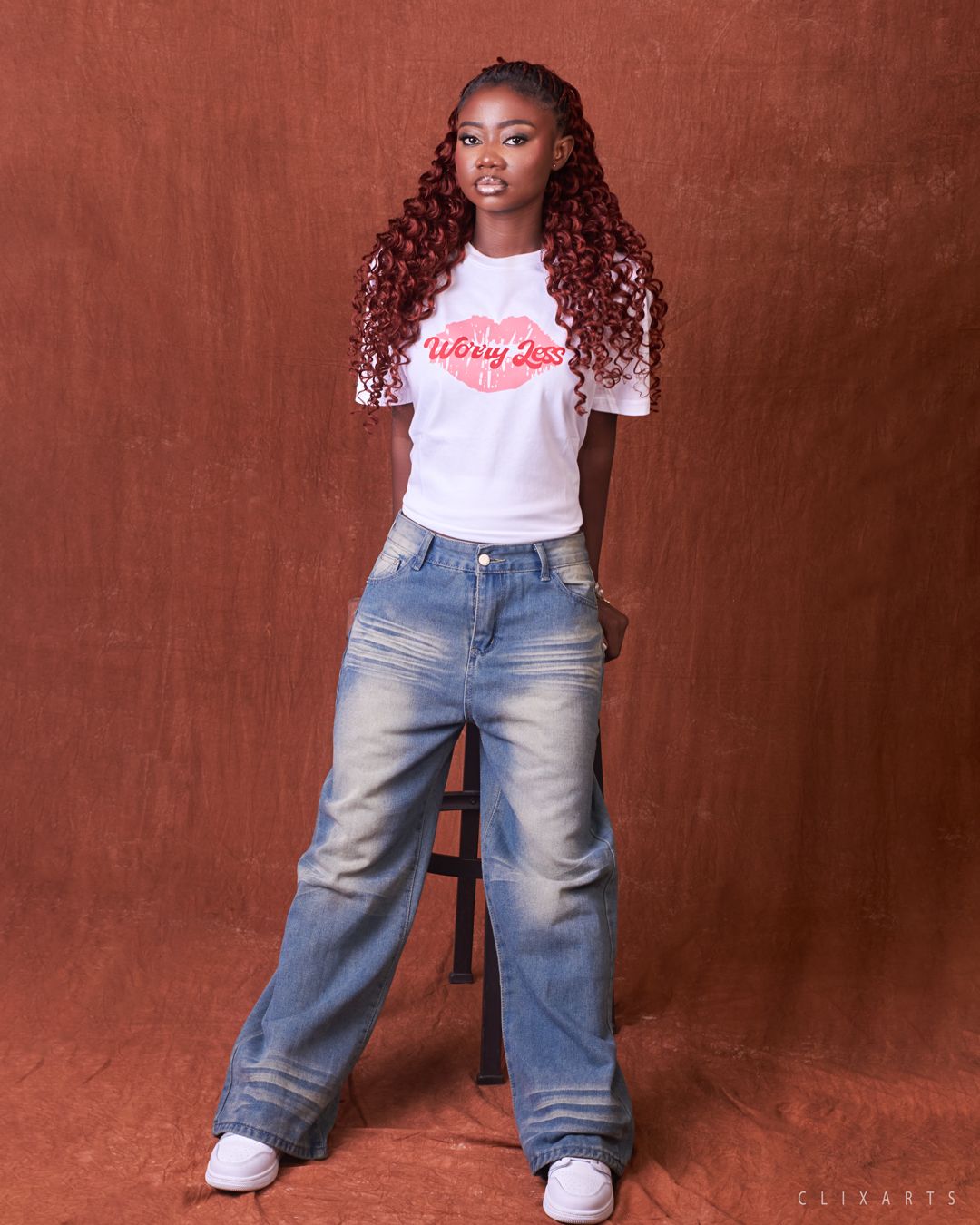 WORRY LESS GIRL’S TEE