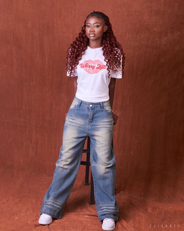 WORRY LESS GIRL’S TEE