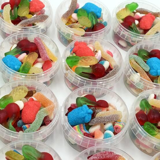 Sweetie tubs (small,meduim,large)