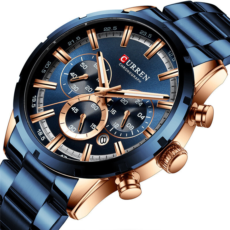 CURREN/Karuien 8355 Trendy Men&#39;s Waterproof Watch