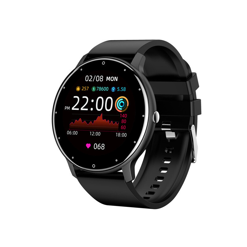 Smartwatch Weather Forecast Heart Rate Monitor Sport watch for Men Women Android ios