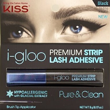 ​KISS I-gloo Strip Lash Adhesive Dark
