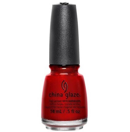 China Glaze &#39;Go Crazy Red&#39; Nail Polish 14ml