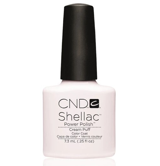 CND Shellac &#39;Cream Puff&#39; Gel Polish 7.3ml