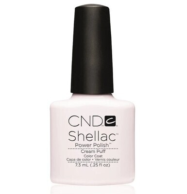 CND Shellac &#39;Cream Puff&#39; Gel Polish 7.3ml