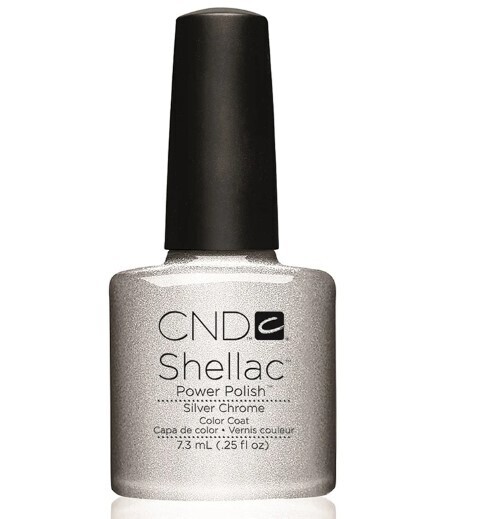 CND Shellac &#39;Silver Chrome&#39; Gel Polish 7.3ml