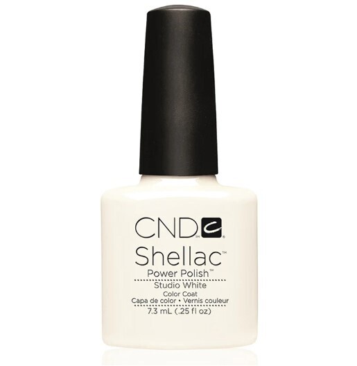 CND Shellac &#39;Studio White&#39; Gel Polish 7.3ml