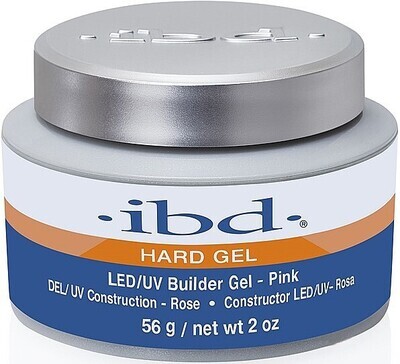 IBD Hard Led/UV Builder Gel - Pink 56g