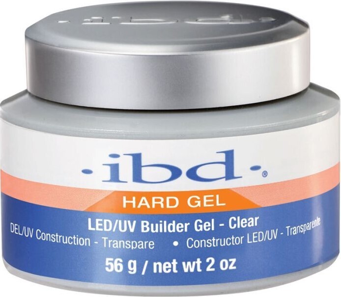 IBD Hard Led/UV Builder Gel - Clear 56g