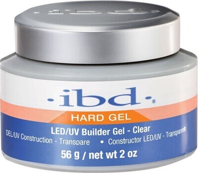 IBD Hard Led/UV Builder Gel - Clear 56g