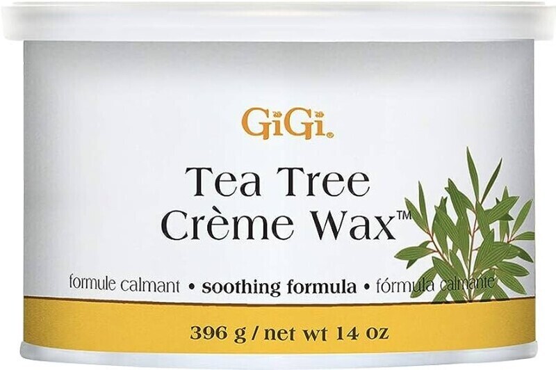 GIGI Tea Tree Créme Wax for Soothing Formula 396g