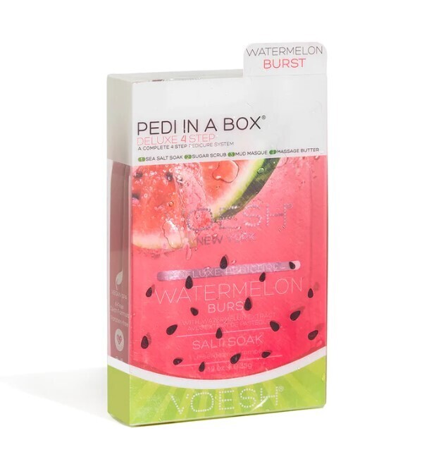 Voesh New York Pedi In A Box - Deluxe 4 Step - Coco Colada Oasis