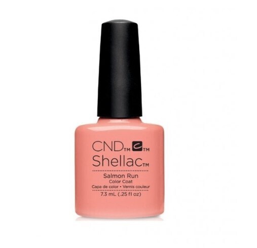 CND Shellac &#39;Salmon Run&#39; Gel Polish 7.3ml