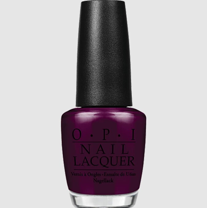 O.P.I &#39;Black Cherry Chutney&#39; Nail Polish 15ml