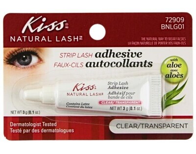 Kiss Natural Lash - Strip Lash Clear Adhesive 3g