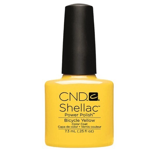 CND Shellac &#39;Bicycle Yellow&#39; Gel Polish 7.3ml