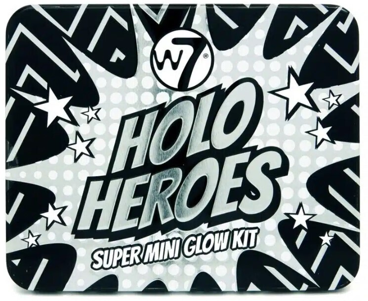 W7 Holo Heroes Super Mini Glow Kit