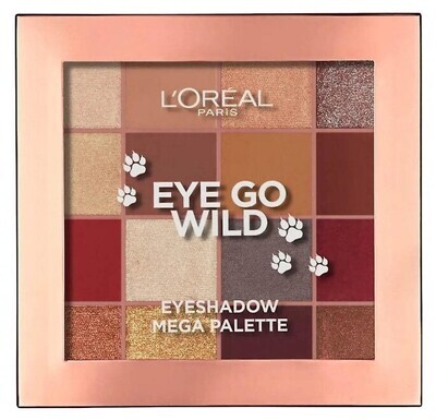 L&#39;Oreal Paris Eye Go Wild Eyeshadow Mega Palette 03