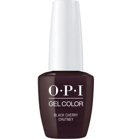 O.P.I GelColor Gel Polish - Black Cherry Chutney 15ml