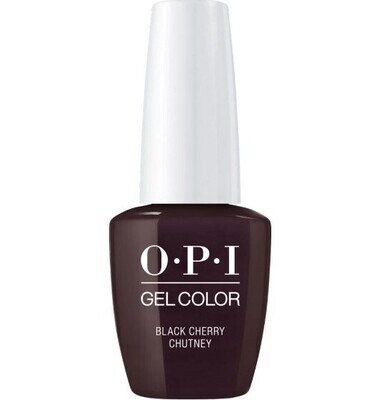 O.P.I GelColor Gel Polish - Black Cherry Chutney 15ml